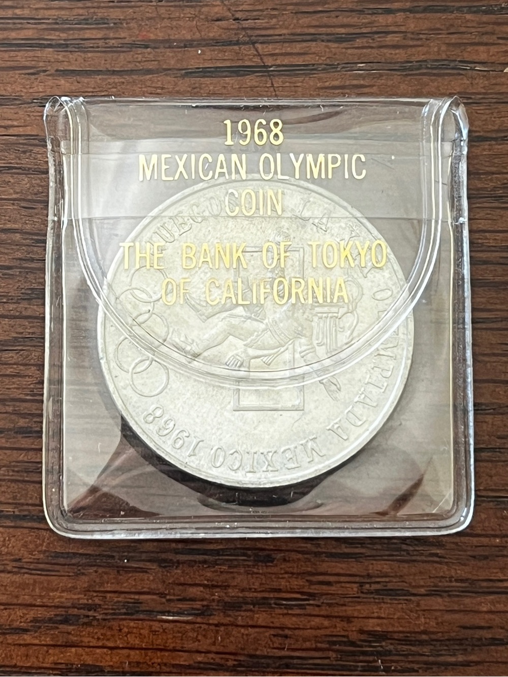 1968 Mexico Olympic Games Commemorative 25 Pesos Silver Coin